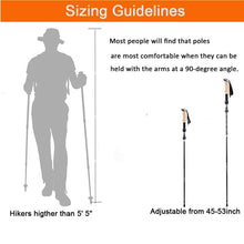 Load image into Gallery viewer, Aluminum Hiking Sticks