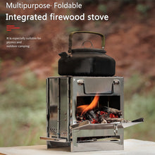 Load image into Gallery viewer, Mini Outdoor Portable Firewood Stove
