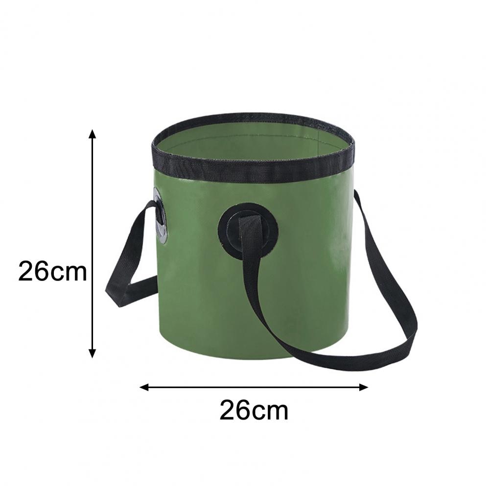 20L Folding Bucket Water Container Bag Carry Bag for Outdoor Camping  Fishing·